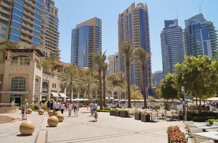 Ferienwohnung Marina Diamond 2 Dubai Exterior foto